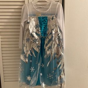 Snow Queen Ice Princess Dress Up Size 4/5.
